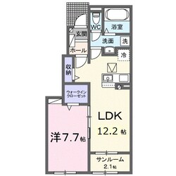 ウィンクルムＡの物件間取画像